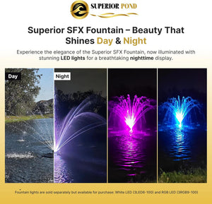 Superior Pond: SFX Floating Fountain - 100 Foot Cord