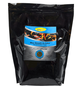 EasyPro: PG5 Platinum Koi & Goldfish Food - Max Growth & Color - 5lb bag