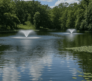 Outdoor Water Solutions: Pond Aeration Fountain / Classic / 1HP-5HP