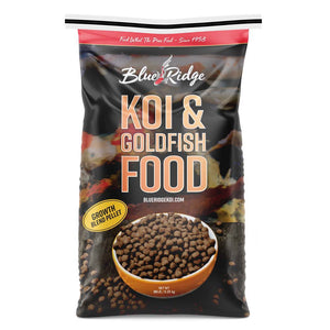 Blue Ridge Koi: Growth Blend Food 25 Pound Bag