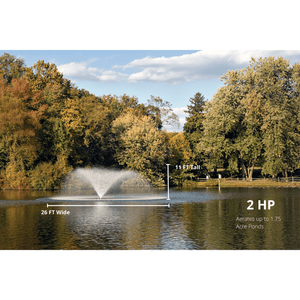 Scott Aerator: DA-20 Display Fountain Aerator for Small Ponds to Large Ponds