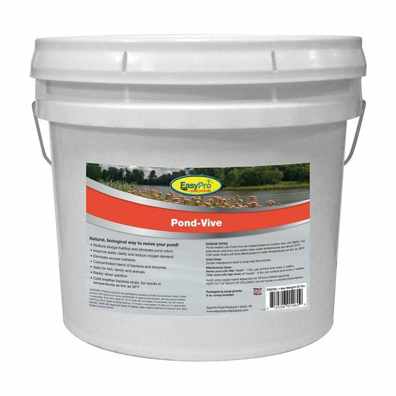 EasyPro: Pond-Vive Bacteria – 25lb pail – Bulk Loose Powder