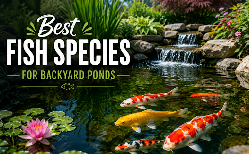 Best Fish Species for Backyard Ponds