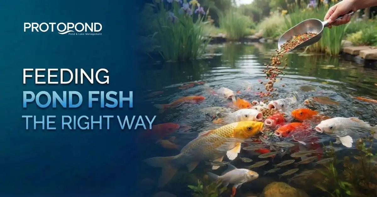 Feeding Pond Fish the Right Way