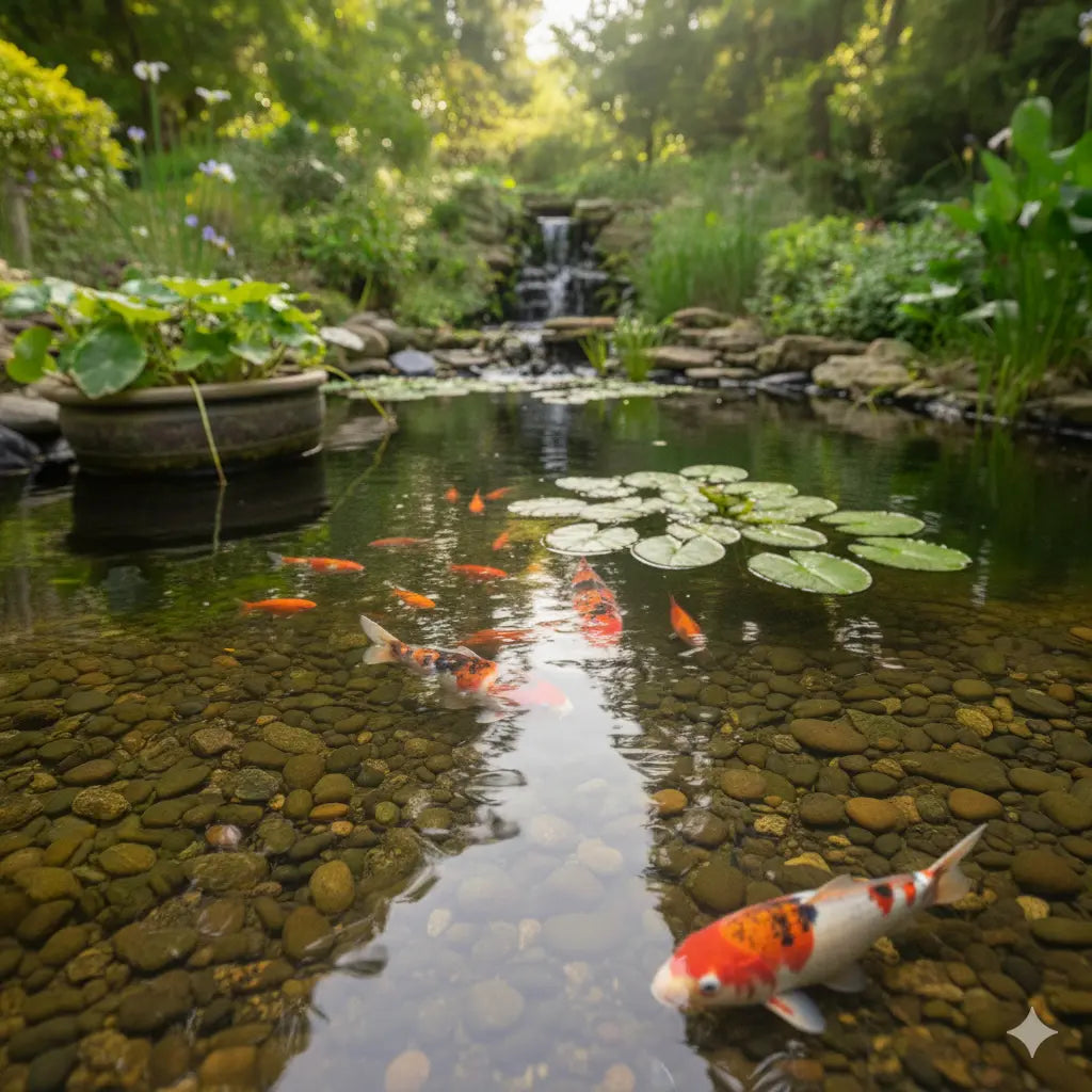 How to Acclimate Koi and Goldfish to Your Pond