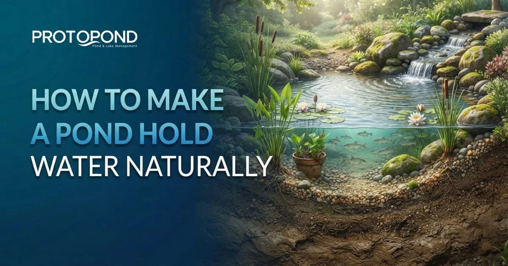 How to Make a Pond Hold Water Naturally