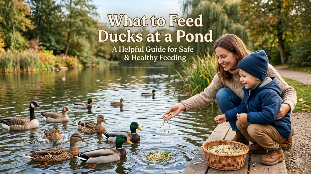 What to Feed Ducks at a Pond