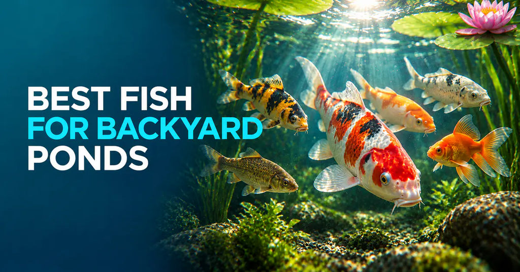 Best Fish Species for Backyard Ponds featured image