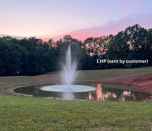 Scott Aerator: Amherst Display Fountain for Small, Medium, Large, and Commercial Ponds