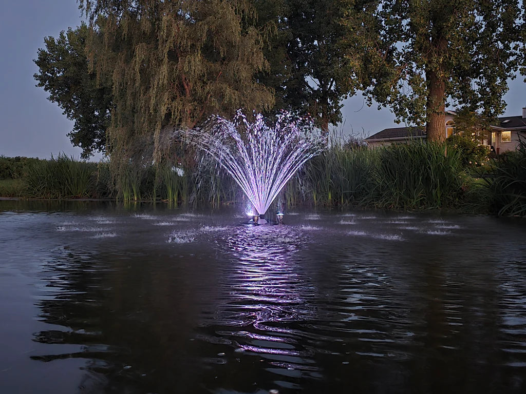 Superior Pond: WHITE LED Fountain Lights | 6-Watts White LED Fountain Light Kit