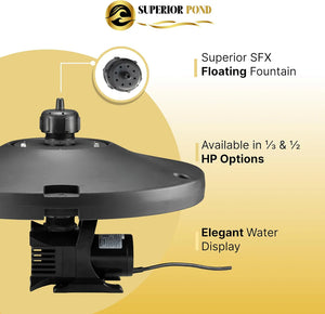 Superior Pond: SFX Floating Fountain - 100 Foot Cord
