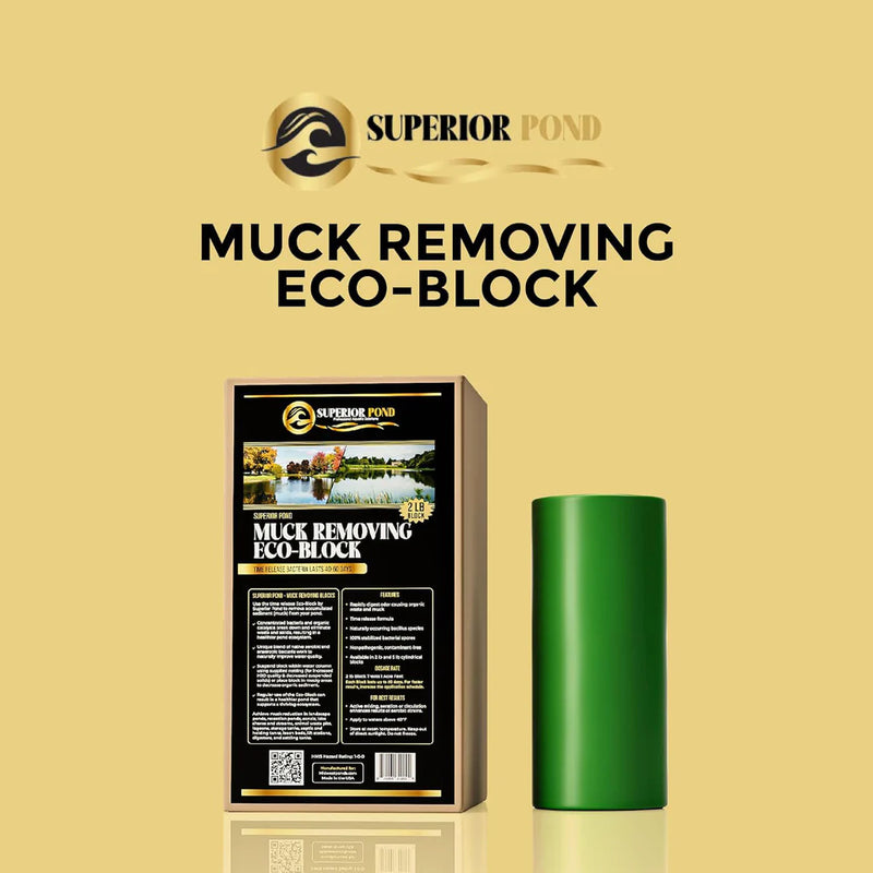 Load image into Gallery viewer, Superior Pond: Eco-Block - Lake &amp; Pond Muck Block | 2LBS | 5LBS
