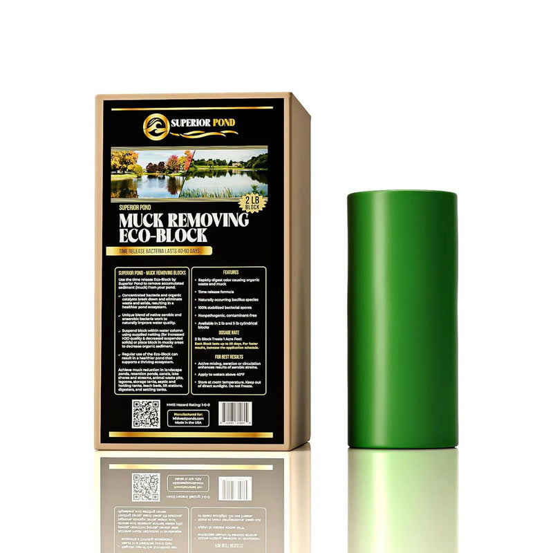 Load image into Gallery viewer, Superior Pond: Eco-Block - Lake &amp; Pond Muck Block | 2LBS | 5LBS
