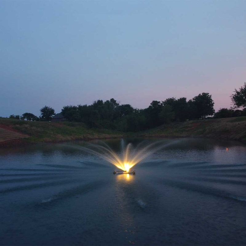 Load image into Gallery viewer, PondSelect: Classic Series 1 HP Pond Fountain, 5 Spray Patterns – 115V
