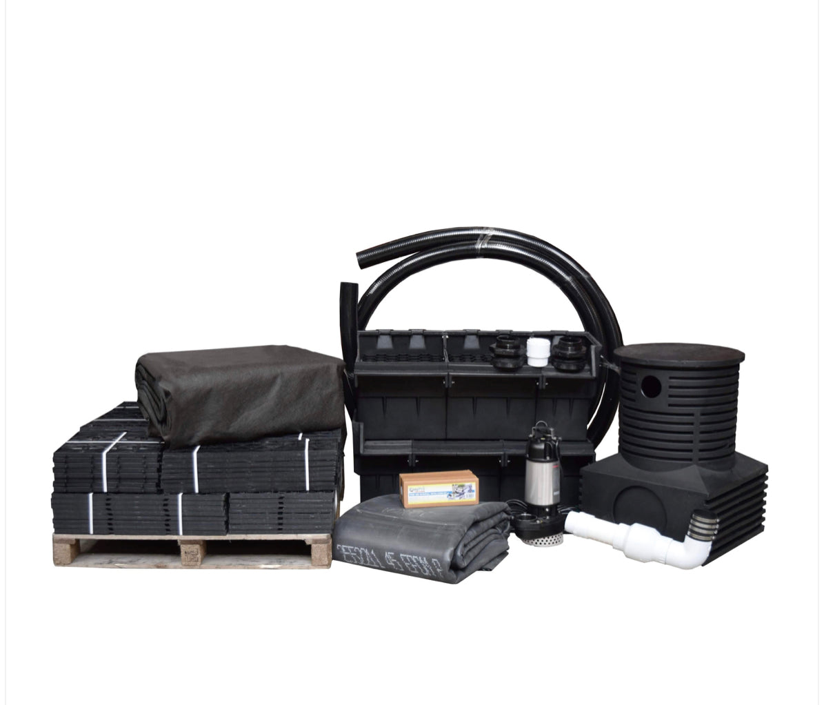 EasyPro: Pro Series Large, Just-A-Falls kit | High Strength Res-Cubes 50” spillway