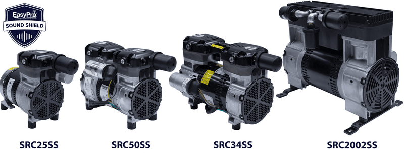 Load image into Gallery viewer, EasyPro: SRC34SS – Stratus™ SRC 3/4hp Compressor with Sound Shield – 115v
