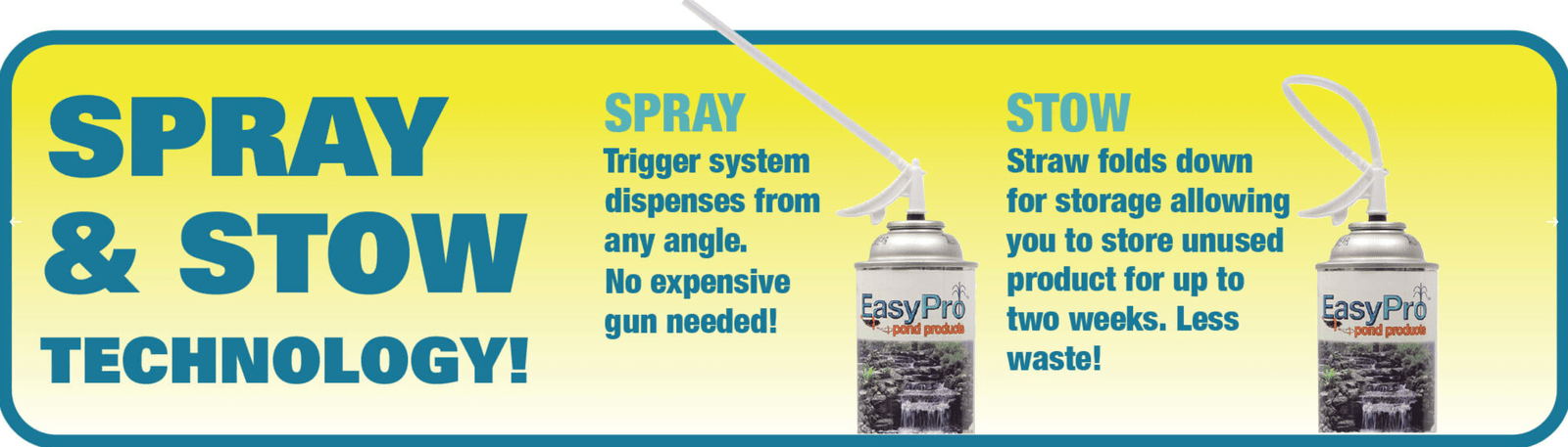 EasyPro: BWFN Black Waterfall Foam