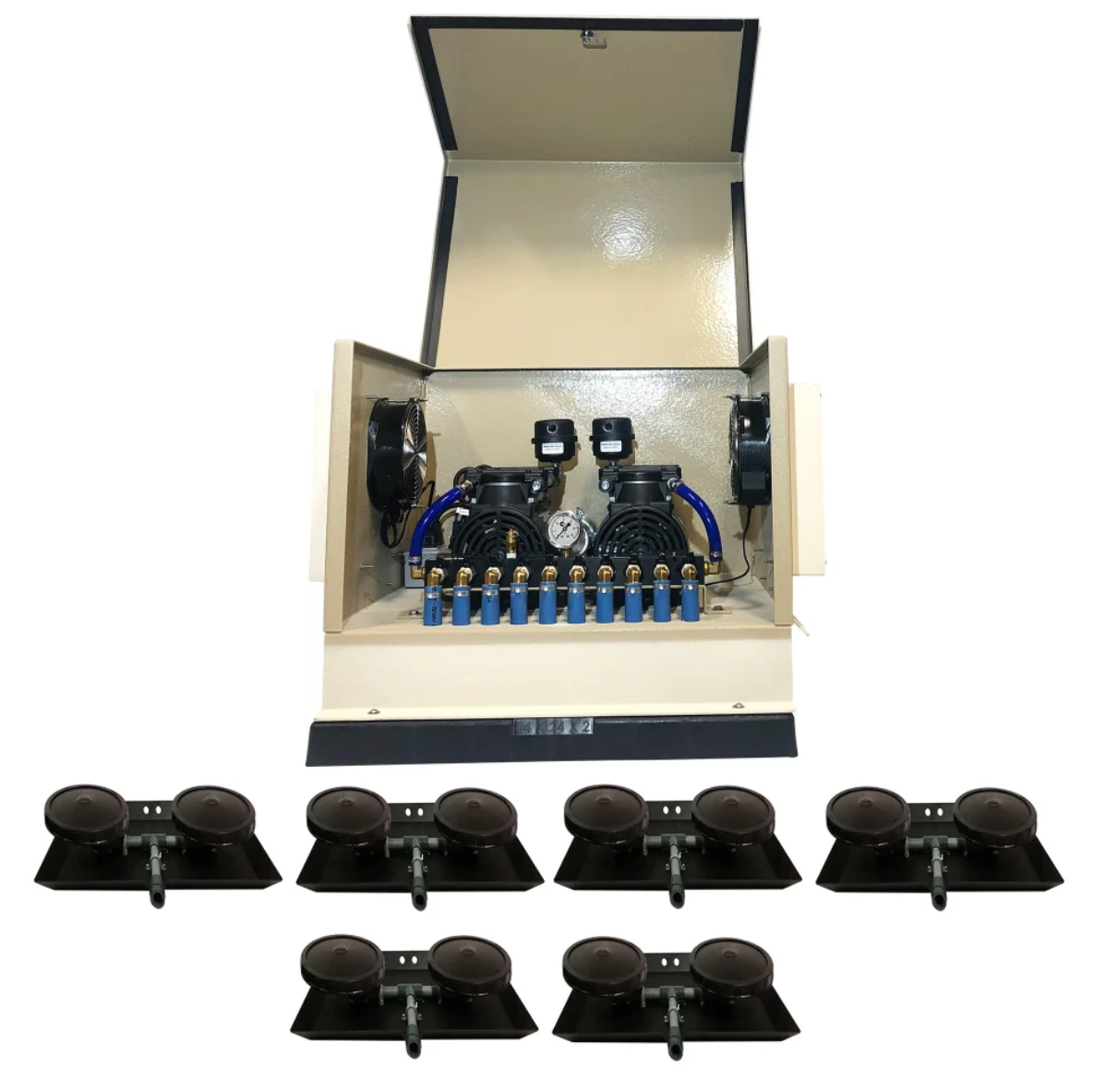 Outdoor Water Solutions: Pond Aeration Bubbler / AerMasterPro / 1HP / Up to 6 Acres