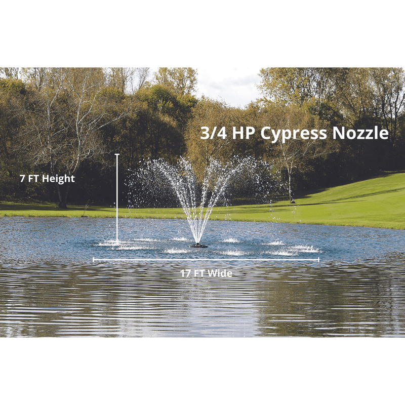 Load image into Gallery viewer, Kasco Marine: J Series Decorative Display Fountain 3/4 HP for Small Ponds
