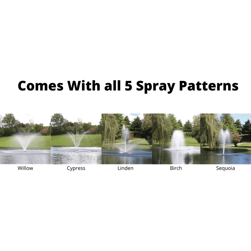 Load image into Gallery viewer, Kasco Marine: J Series Decorative Display Fountain 3/4 HP for Small Ponds
