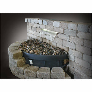 EasyPro: Vianti Falls – 23" Extended Lip Spillway kit w/LED Light Bar
