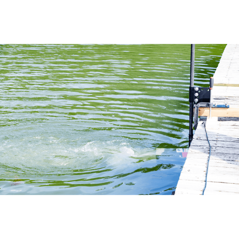Load image into Gallery viewer, Hydrasearch: Weeds Away Muck &amp; Algae Blower with Dock Mount
