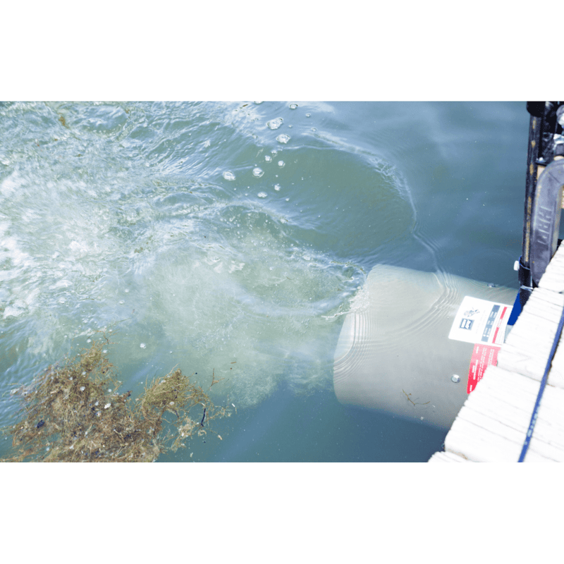 Load image into Gallery viewer, Hydrasearch: Weeds Away Muck &amp; Algae Blower with Dock Mount
