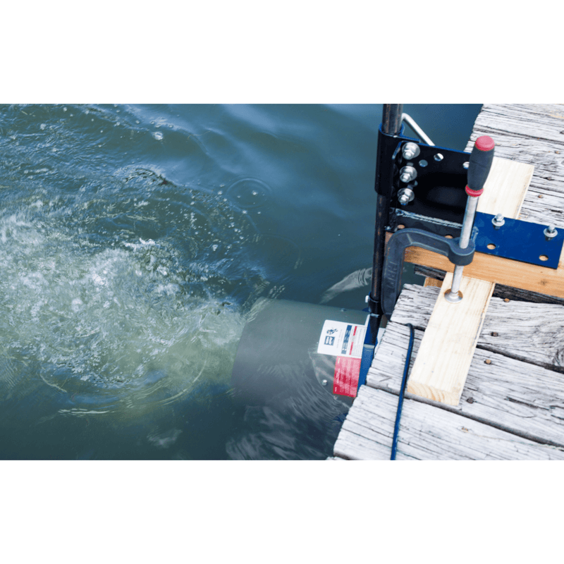 Load image into Gallery viewer, Hydrasearch: Weeds Away Muck &amp; Algae Blower with Dock Mount

